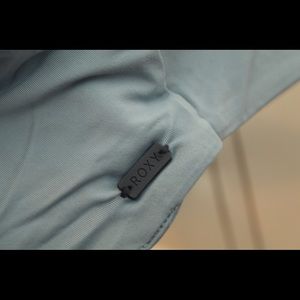 Roxy light blue bikini top